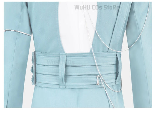 WICCON ALIEN STAGE Luka Cosplay Costume Set Waist Cutout Blazer and Pants