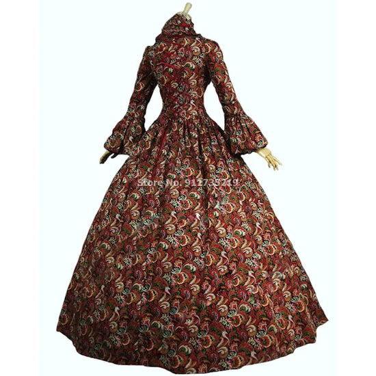 Victorian Masquerade Dresses for Women, Renaissance Dress, 18th Century, Baroque Rococo Marie Antoinette, Historical Clothing SS69