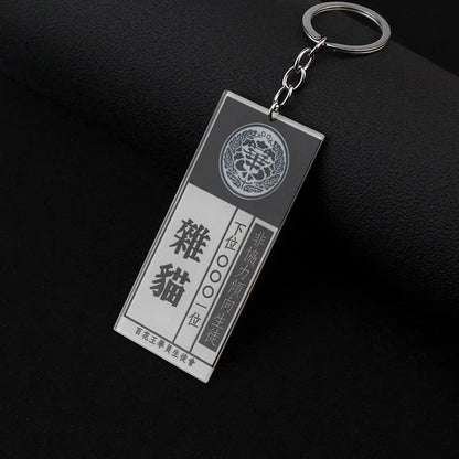 Kakegurui Acrylic Keychain Compulsive Gambler Yumeko Jabami Ryouta Suzui Mary Saotome Anime Cosplay Earrings Necklace Card SS69