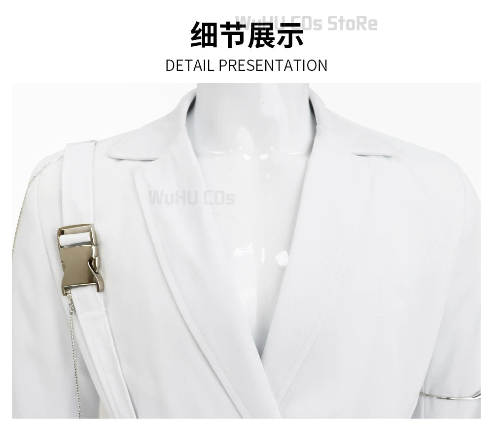 WICCON ALIEN STAGE Luka Cosplay Costume Set with Waist Cutout Blazer