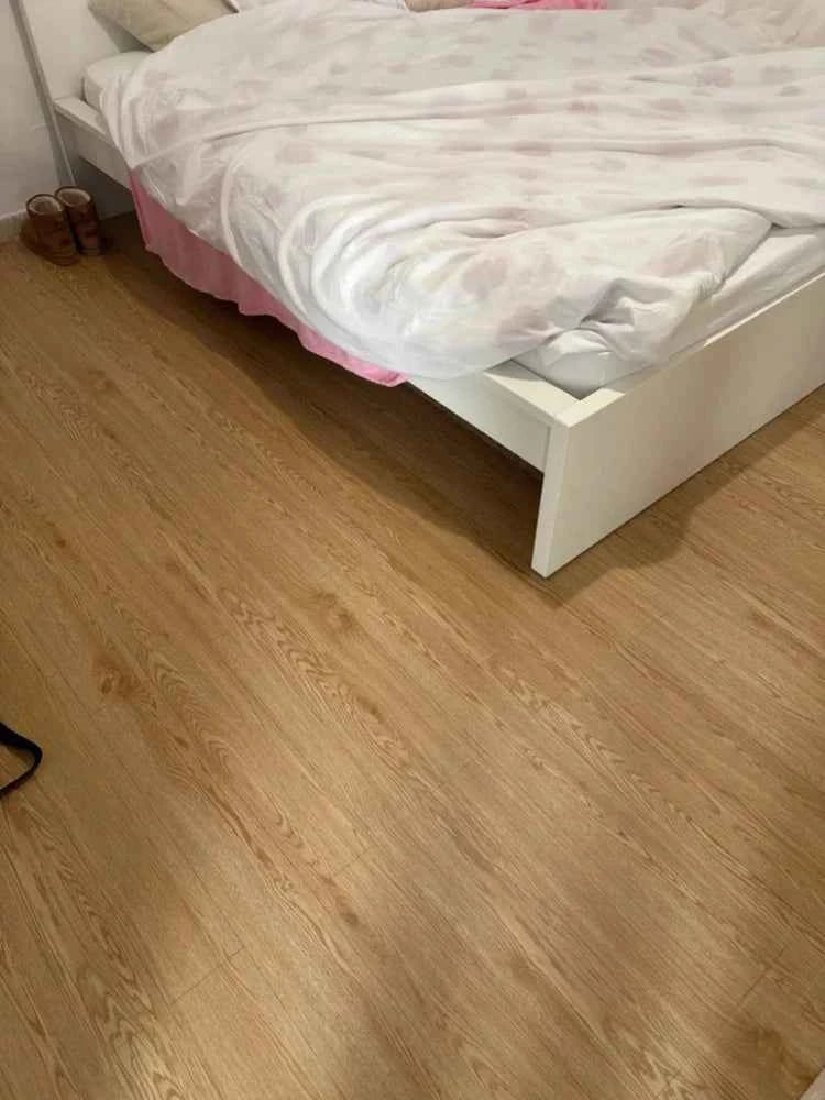 40cm Self-Adhesive Wood Grain Sticker Peel And Stick Wallpaper Waterproof Anti-Slip Floor Sticker Living Room Bedroom House Reno