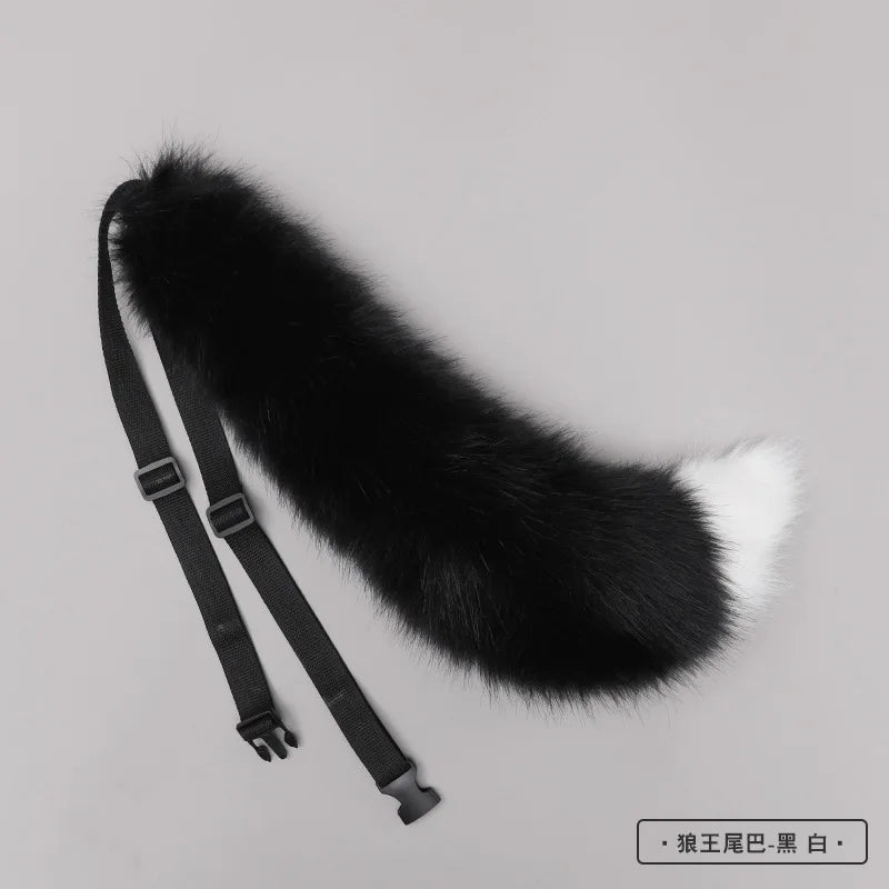 Handmade Faux Fur Fox Ears & Tail Cosplay Headband