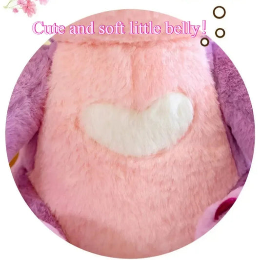 Anime Disney Kawaii Stitch Angel Stuffed Plush Toy Doll Cartoon Figure Soft Animals Pillow Room Decor Peluche Kids Birthday Gift SS69