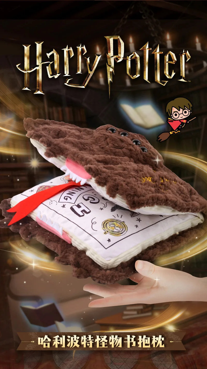 Hugkis Harry Potter Plush Toy Magic School Around The Monster Book Pendant Monster Book Pillow Fans Holiday Gifts