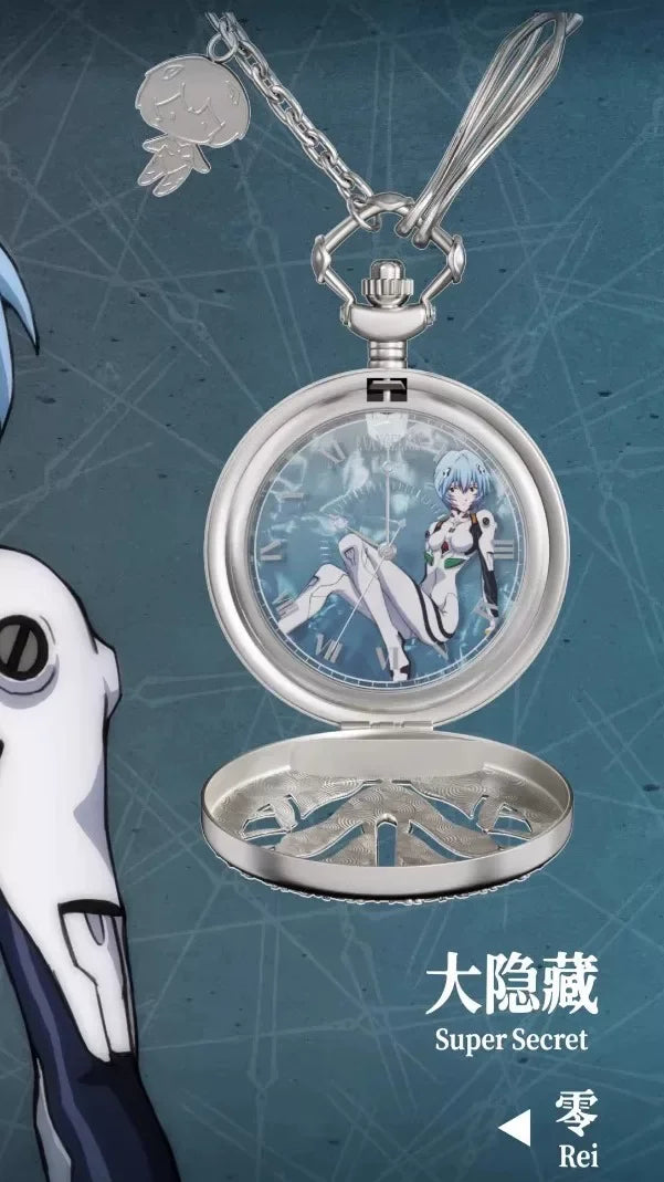 Original Boxfun Eva Evangelion The Final Mission Series Wrist Watch Blind Box Asuka Anime Peripheral Ornament Birthday Gifts Toy