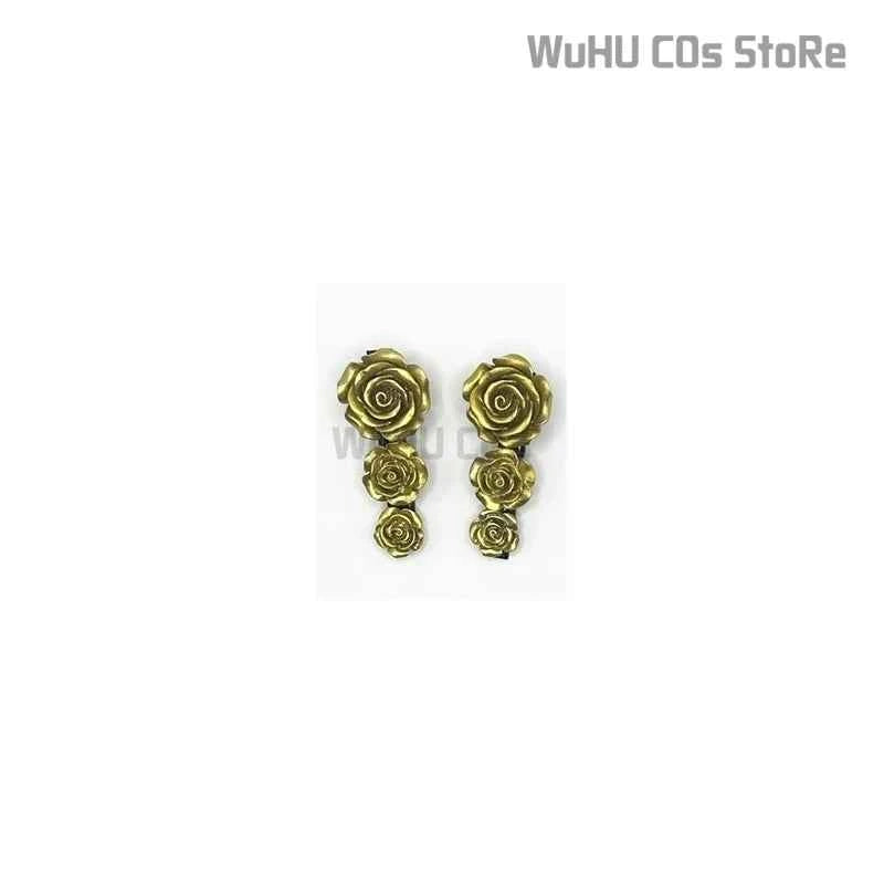 Maomao Necklace Hairpins Cosplay Accessories Anime The Apothecary Diaries Cosplay Ear Clips Props Headwear Girls Women Halloween