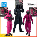 Bandai Original S. H. Figuarts Finished Movable Toys Squid Game Anime Action Figure Model Toys Collectible Model Gifts for Boys SS69