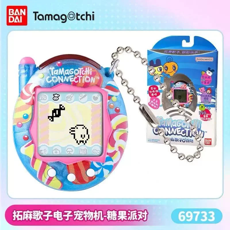 Bandai Tamagotchi Connection V3 Electronic Pet - Elegant Bow Blue Bubble