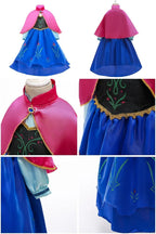 Girls Princess Cosplay Costume Dress - Flower Print