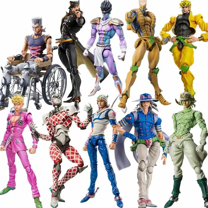 JOJO s Bizarre Adventure Blind Box Figure 3 9cm 10 30cm Anime Collectible Model Toy Random Surprise Gift PVC Figurine for Fans