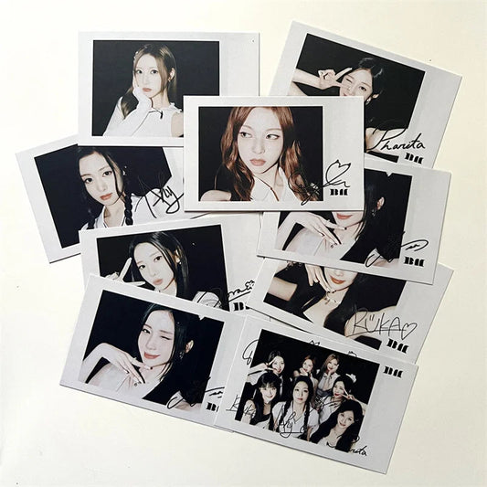 8pcs/set KPOP BABYMONSTER Album HAPPY 1000 DAYS LOMO Card Tea Lu Bao Monster Photo Card AHYEON HARAM RORA RUKA ASA Postcard SS69