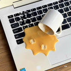 Spilled Coffee Sand Sculpture & Phone Holder