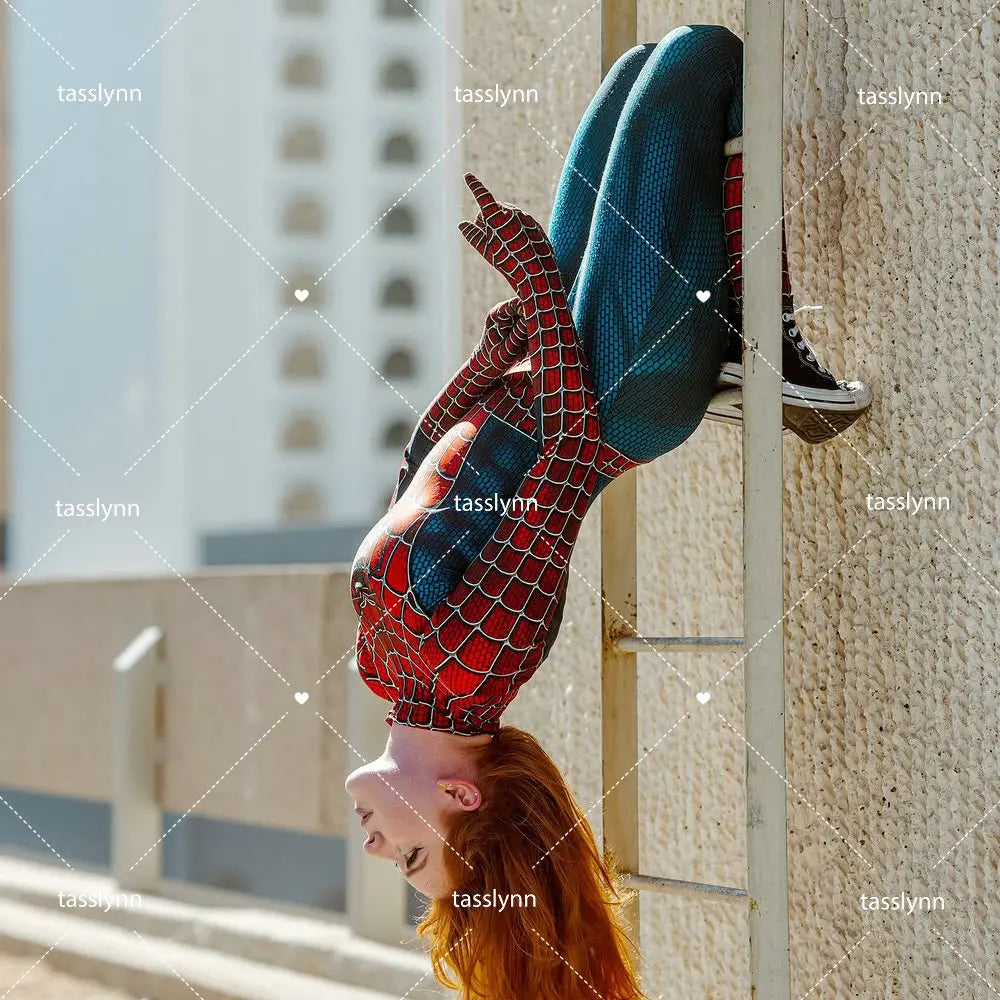 Spider Raimi Costume Zentai Suit Spandex Halloween Costumes Party Fancy Anime Clothes Geek Girl Bodysuit Spider Girl Cosplay