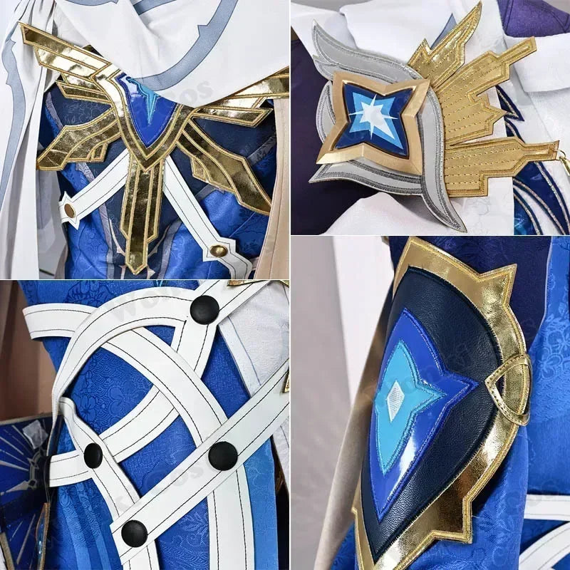 Star Rail Sunday Harmony New Skin Cosplay Costume Sunday Wig Hair Cosplay for Men Role Play Party Outfits SS69