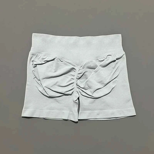 HISTELLO Impact Shorts 4.5" Women Fitness Sports Biker Shorts Low Waist Gym Short Workout Scrunch Butt Yoga Seamless Leggings