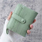 Mini Crocodile Print Clutch Wallet, Short Credit Card Holder, Women's Card Case & Coin Purse