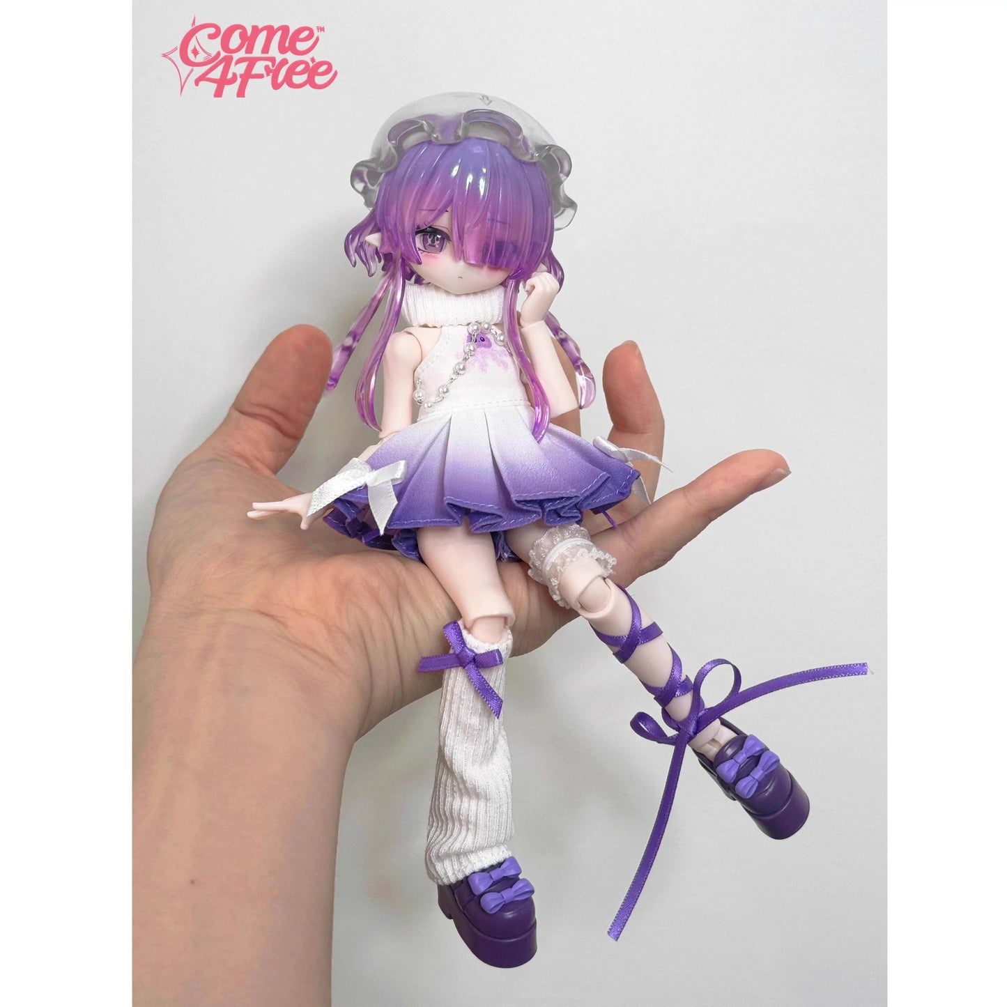 Original Come4free Ocean Gem Series Mystery Box Joint Movable Doll Dress Up Doll Trendy Play Blind Box Ornament Collectible