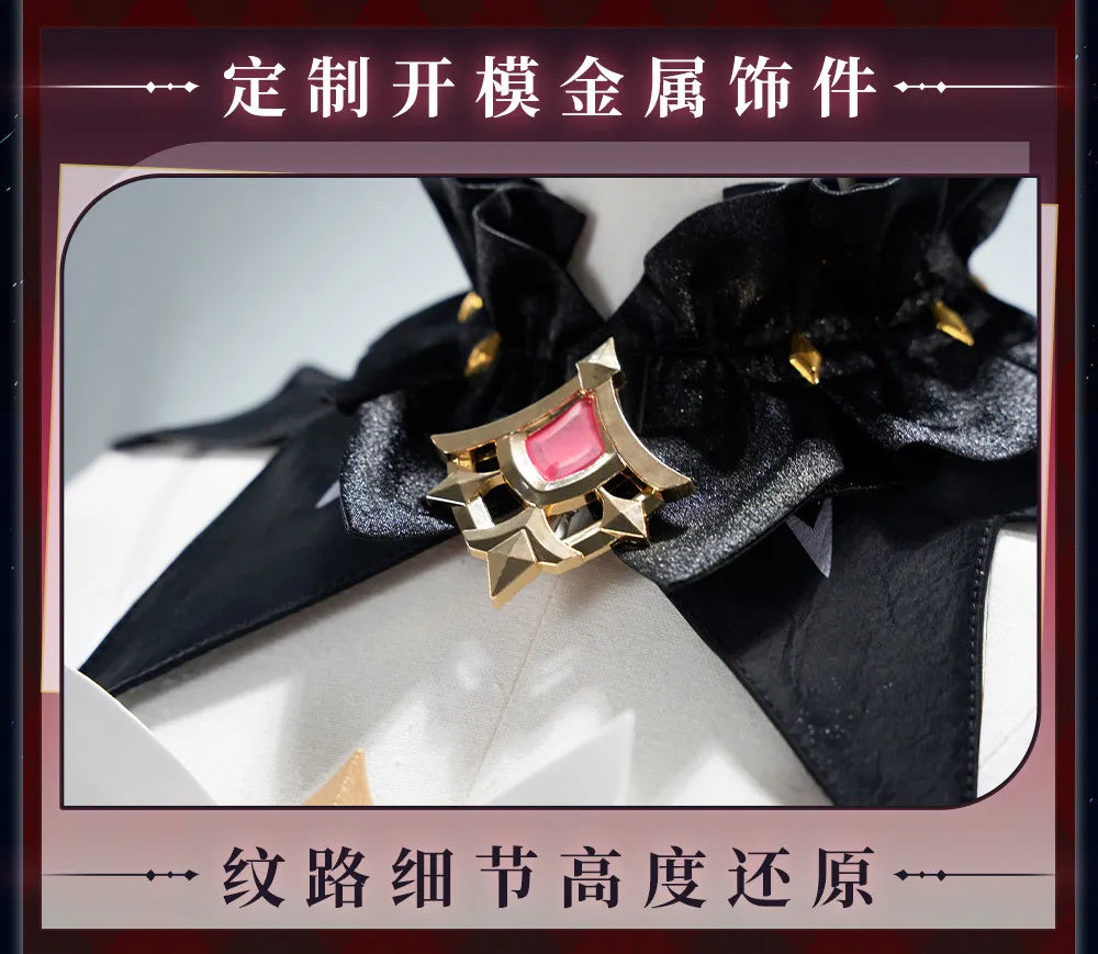 Impact Sandrone The Marionette Cosplay Costume Game Model Outfit New Women Dress Halloween Role Play Clothes Onicos