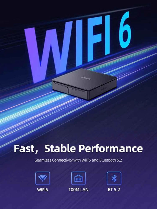 MECOOL MEon1 Netflix Certified TV Box S905X5M Android 14 Google TV 2GB 32GB 1000M WiFi6 Dolby Vision Atmos 4K AV1 Smart TV Box