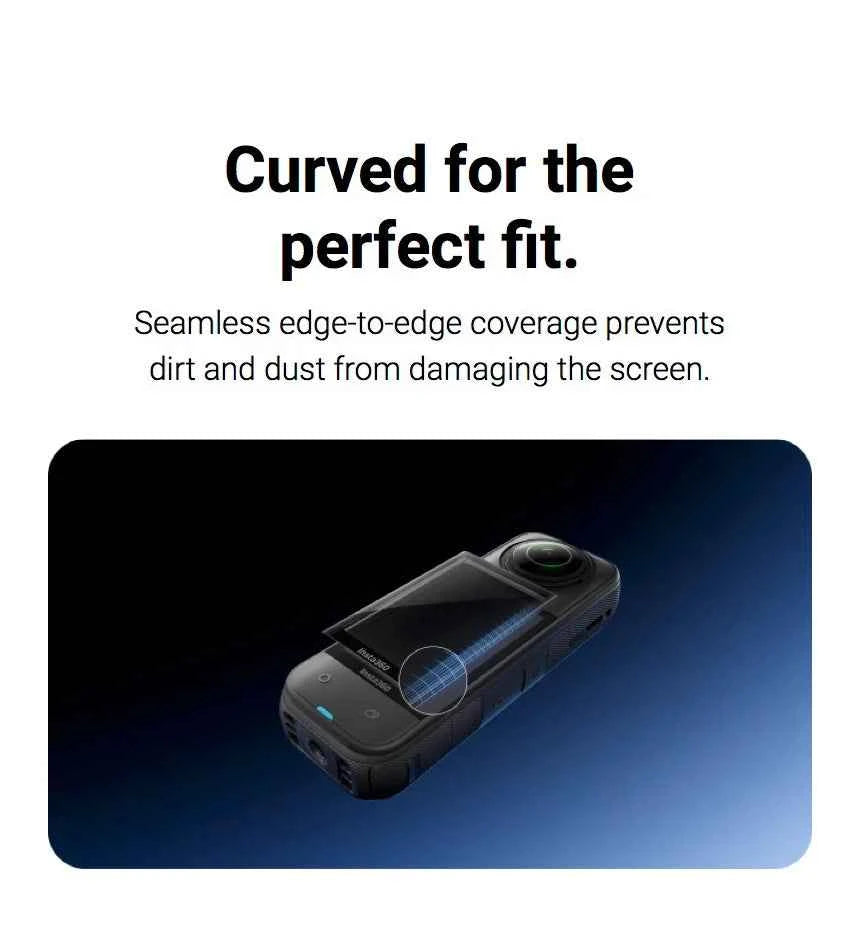 Insta360 X5 Screen Protector Standard or Cooling Tempered Glass Film For Insta 360 X5 Original Accessories