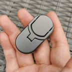 Target Push Slider Fidget Slider Toy Adult Metal Fidget Toy Finger Push Spin Coins Decompression Toys EDC Haptic Slider Gift