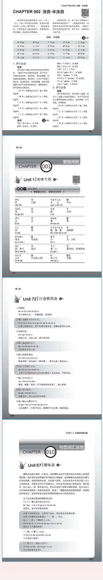 3pcs/set Japanese Learning Book Lntroductory Self-study Standard Japanese Elementary Education Course Japanese Word Grammar Book SS69