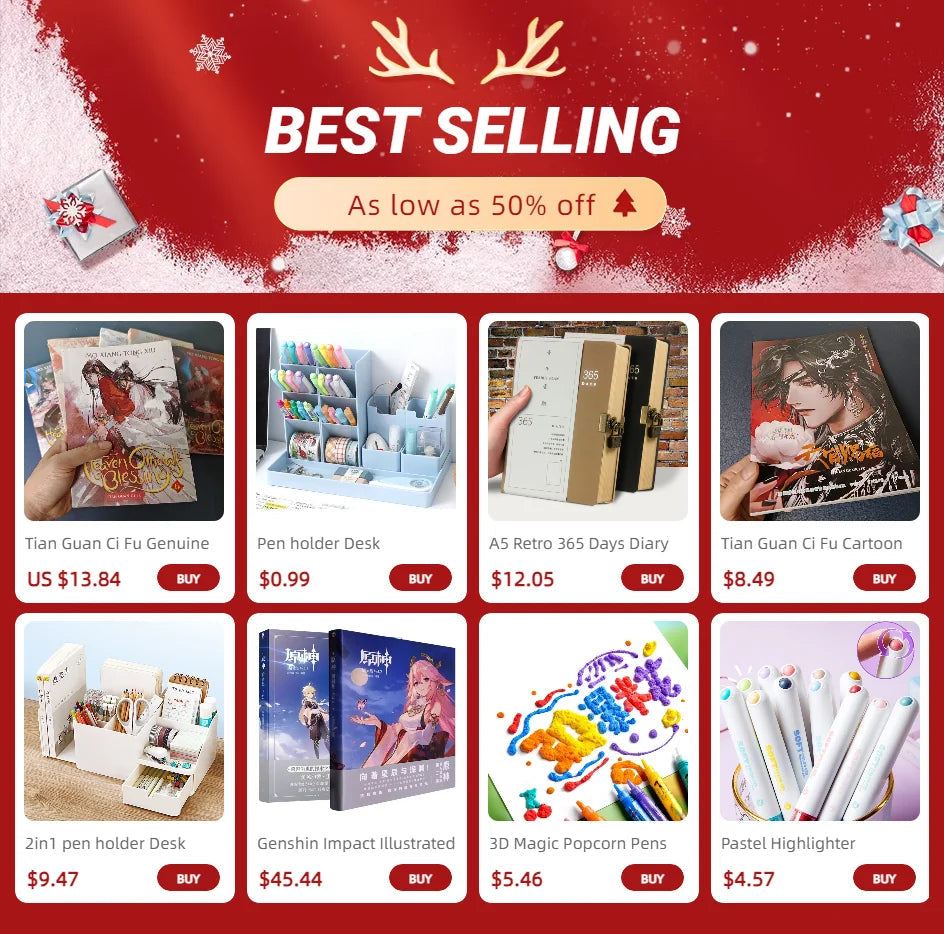 Vol.1-8 Tian Guan Ci Fu manga books in English Novel heaven official's blessings book Comic Book 1/2/4 book optionall SS69