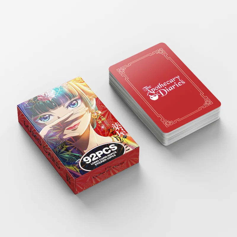 The Apothecary Diaries Anime Sticker & LOMO Card Set (92-Piece)
