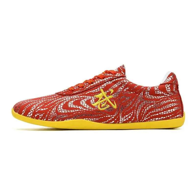 Genuine Leather Chinese Wushu Shoes Taolu Kungfu  Practice Martial Arts Shoes Taichi Shoes for Men Women