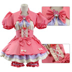 Lily Barrier Identity V Cheerleader Costume Pink Women's Uniform