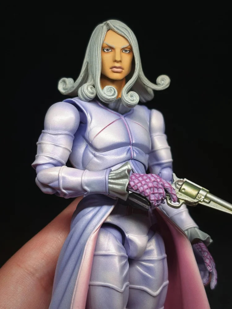 JOJO STEEL BALL RUN Funny Valentine Action Figure Medicos Chobitsu Kōdō 100% Original PVC Anime Model Toys Collection Doll Gift