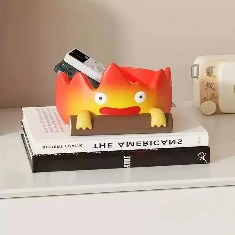 Resin Cartoon Fire Person Key Storage Holder
