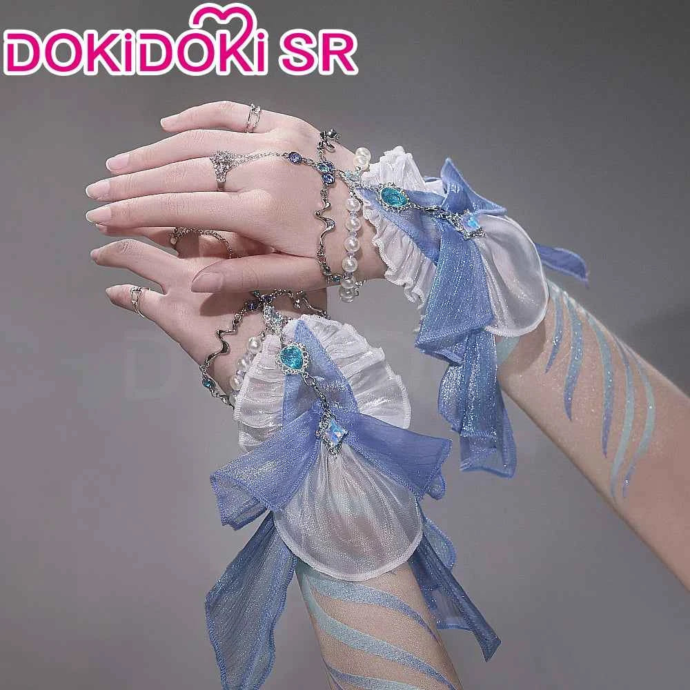 【Ready For Ship】Heroine MC Deepsea Waves Cosplay Costume Game Love and Deepspace DokiDoki-SR Bride of the Sea God Rafayel