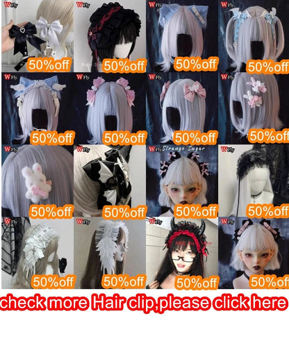 Harajuku Hot Girl Lolita Mine Sweetheart Disease Petite Nurse Needle Cross Medical Subculture Bow Collar Accessories Y2k SS69