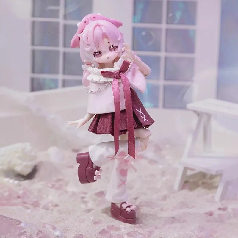 Original Come4free Ocean Gem Series Mystery Box Joint Movable Doll Dress Up Doll Trendy Play Blind Box Ornament Collectible