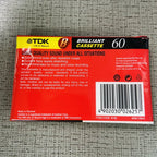 Security-Hin 60-Minute Blank Cassette Tapes - 10 Pack