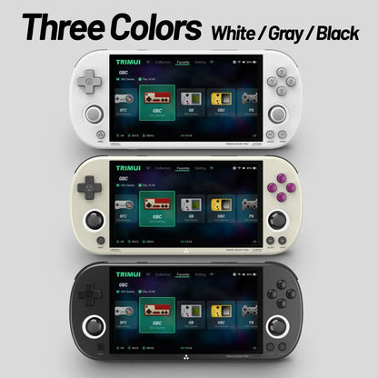 Trimui Smart Pro Handheld Game Console 4.96'' IPS Screen Linux System Joystick RGB Lighting Trimui Retro Video Game Console Gift SS69