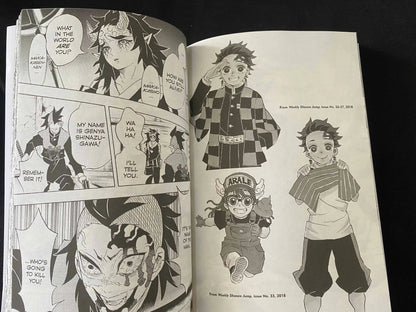 Demon Slayer Kimetsu No Vol 1-23 Yaiba Japan Youth Teen Fantasy Science Mystery Suspense Manga Comic Book Manga Books in English SS69