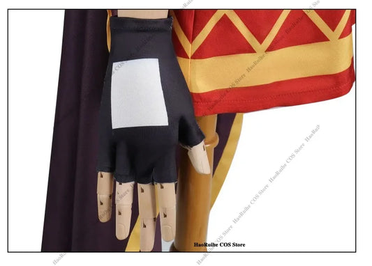 Megumin Cosplay Costume Set with Dress, Cloak, and Hat - KonoSuba Sorceress
