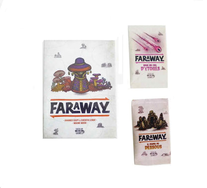 Faraway Board Game 2-6 Players Party Funny Table Game  Friends Entertainment Strategy Cards Game - PEOPLE FROM BELOM Expansion