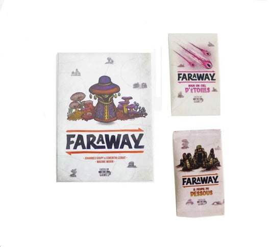 Faraway Board Game 2-6 Players Party Funny Table Game  Friends Entertainment Strategy Cards Game - PEOPLE FROM BELOM Expansion