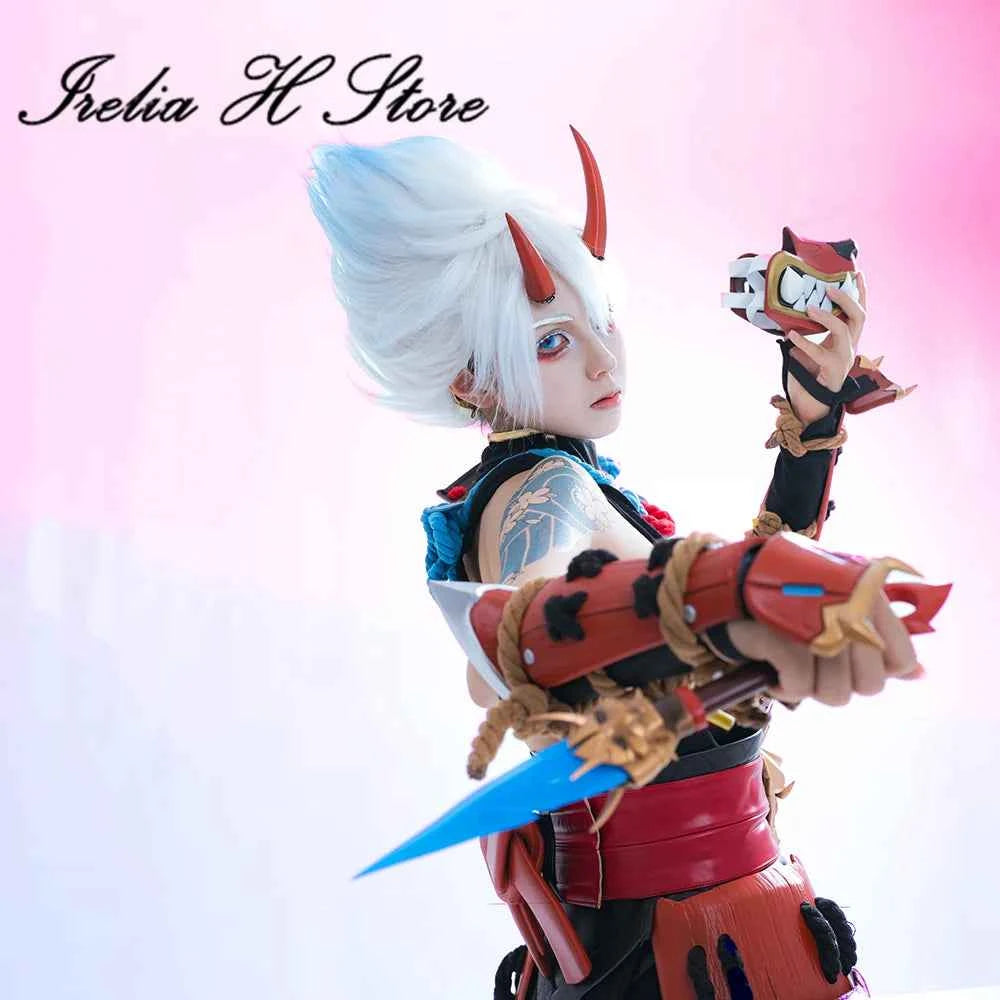 Irelia H Store Kiriko from O W Kiriko Cosplay Costume for women Game halloween costumes armors full set high quality new skin