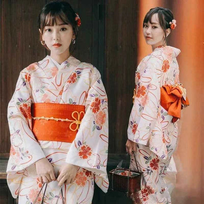 Fashion Photography Clothes Party Dress Japanese Kimono Cosplay Yukata Women Clothing Traditional Ethnic Style Streetwear Stage