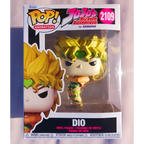 Funko POP Original JoJo's Bizarre Adventure Dio Brando #2109 Anime Figure - Limited Anime Collectible Gift for JoJo Fans