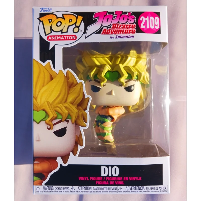 Funko POP Original JoJo's Bizarre Adventure Dio Brando #2109 Anime Figure - Limited Anime Collectible Gift for JoJo Fans