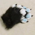 Fleece Animal Claw Mittens for Cosplay & Costumes