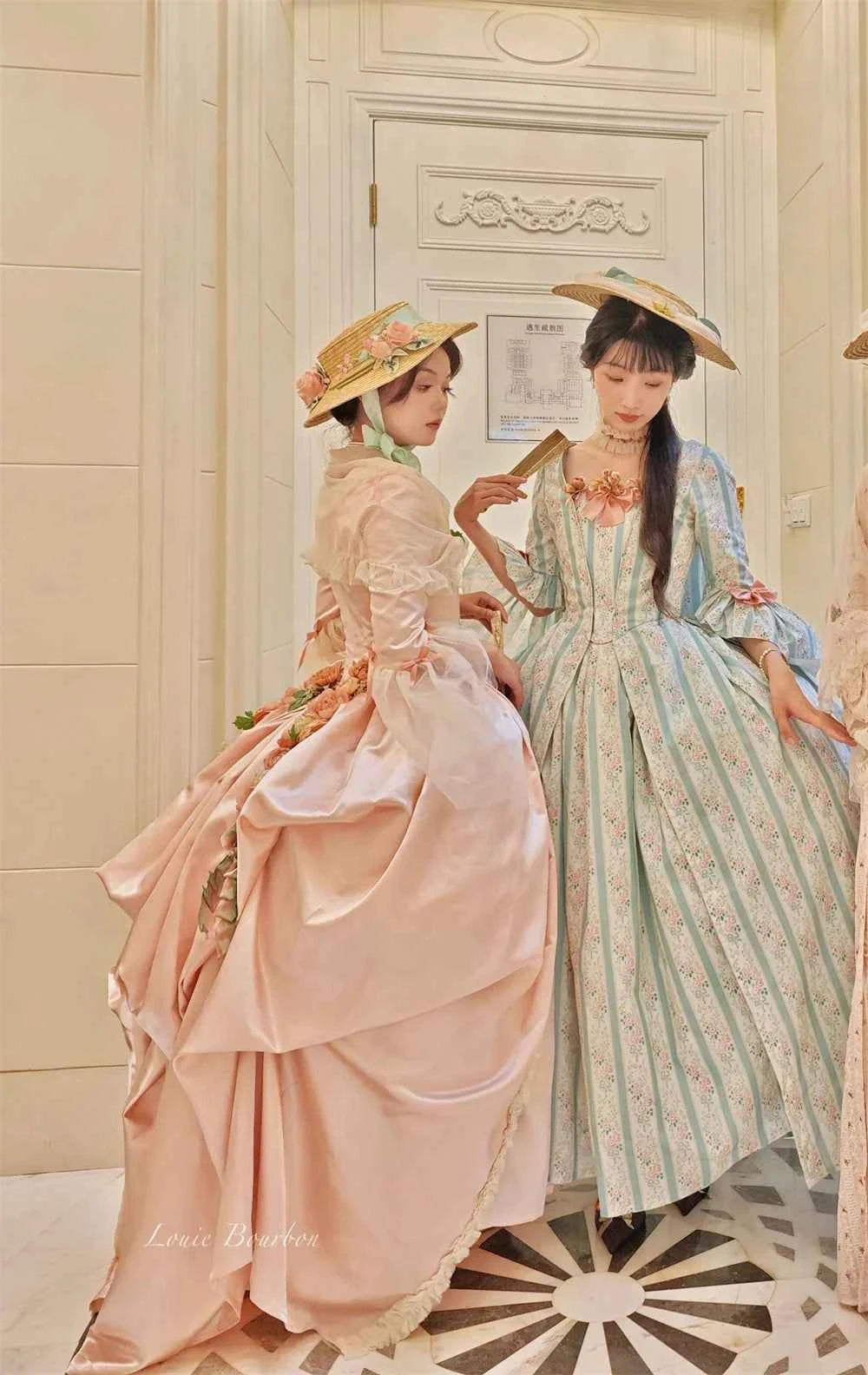 SS69 18th Century Rococo Ball Gown Marie Antoinette Victorian Costume
