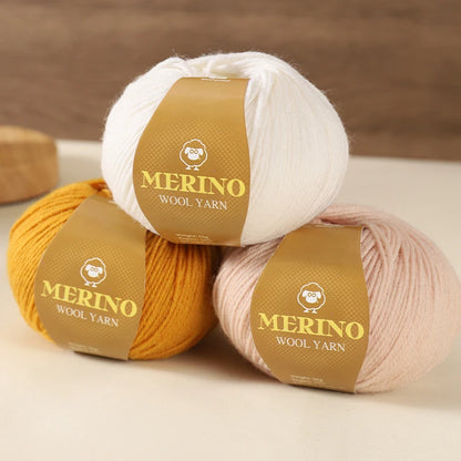 500g of High-Quality 212 Medium-Fine Alpaca Wool Yarn, Suitable for Knitting Sweaters, Scarves, and Hats, 10 Skeins/Pack