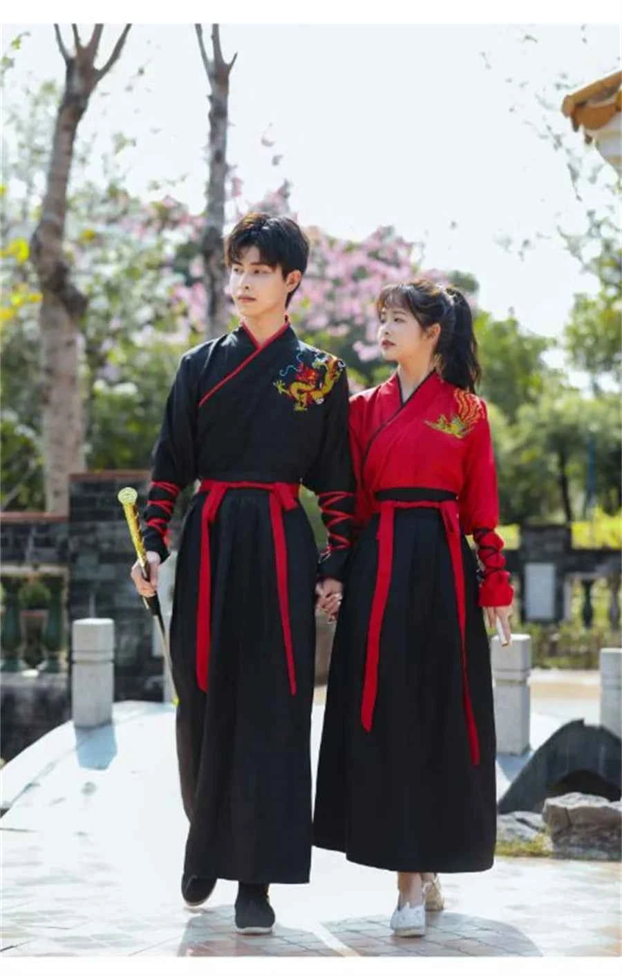 Japanese Vintage Kimono Samurai Cosplay Clothing Woman Man Chiinese Hanfu Crane Embroidery Cardigan Yukata Full Sleeve Retro