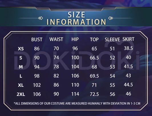 Ahrii Cosplay Costume Set by SS69 - Durable Synthetic Dress, Sizes XS-2XL